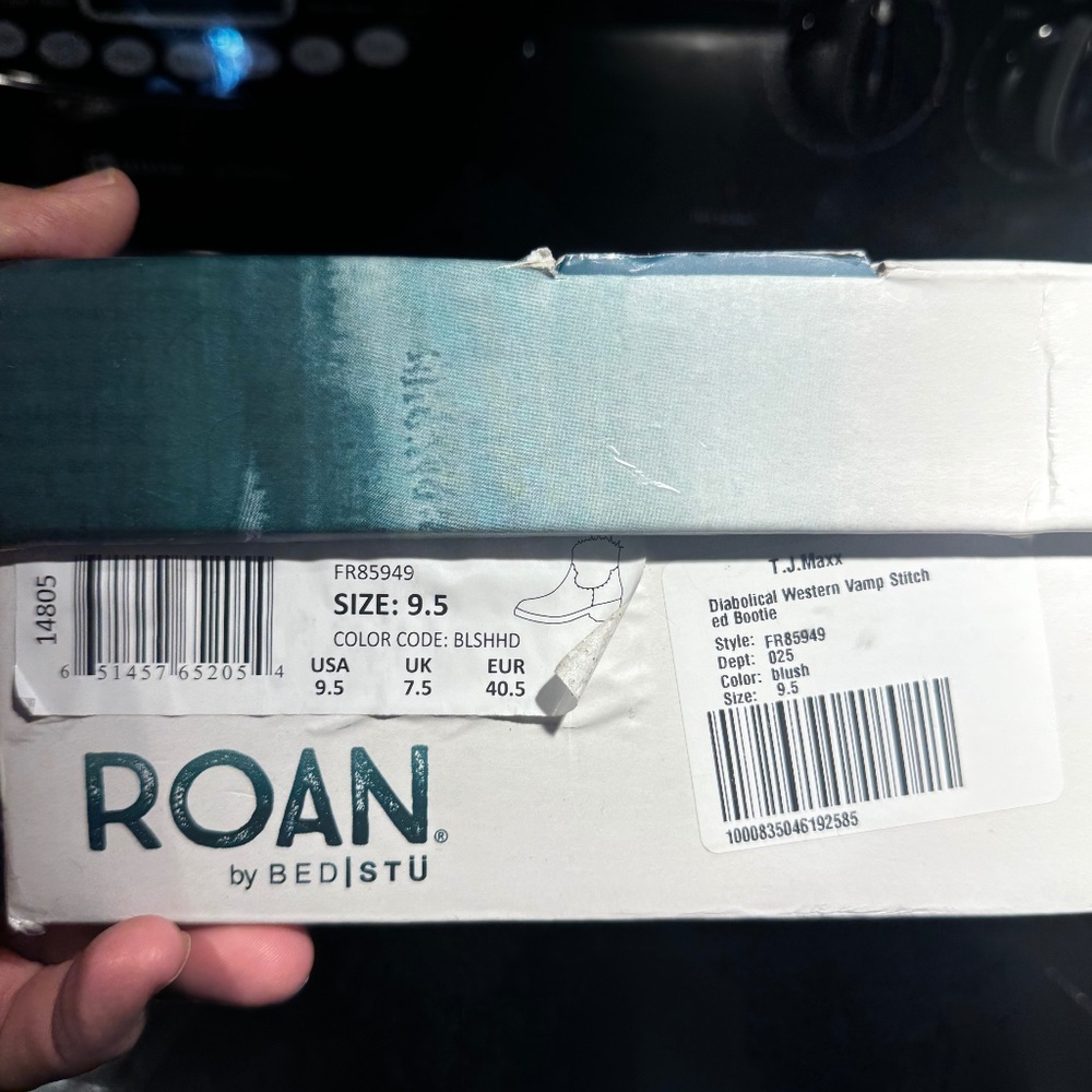 Roan by Bed STU, size 9.5  blush boot - Picture 4 of 4
